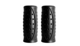Set 2 mansoane biciclete KRIS Shogun, 90mm, PVC, culoare negru Cod:A755