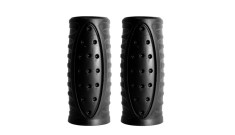 Set 2 mansoane biciclete KRIS Shogun, 90mm, PVC, culoare negru Cod:A755