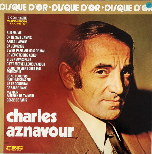 Vinil Charles Aznavour &ndash; Le Disque D&#039;or De Charles Aznavour (VG++)