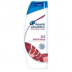 Head&amp;amp;Shoulders Sampon 2in1 thick&amp;amp;amp;strong 400ml foto