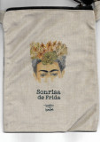 Geanta de umar Frida Kahlo - Sonrisa de Frida, Geanta sacosa, Nilon, Medie