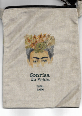 Geanta de umar Frida Kahlo - Sonrisa de Frida foto