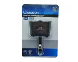 Cumpara ieftin Triplu Bricheta Auto fara Fir Olesson, 2 Prize , 100w , 12V/24V