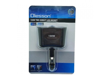 Triplu Bricheta Auto fara Fir Olesson, 2 Prize , 100w , 12V/24V foto