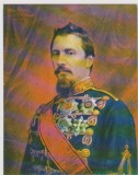 CARTE POSTALA / PORTRET AL. I. CUZA/ 2 BUCATI