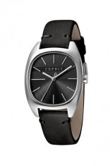 Esprit, Ceas cu o curea de piele Infinity, Negru foto