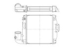 NRF 309094 Intercooler, compresor