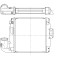 NRF 309094 Intercooler, compresor
