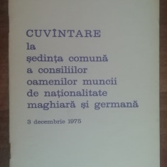 myh 527s - Documente ale Partidului Comunist Roman - 1975 - Piesa de colectie