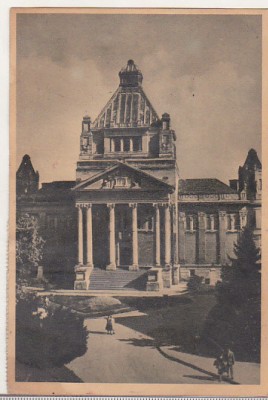 bnk cp Arad - Palatul cultural - circulata 1954 foto