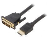 Cablu DVI-D la HDMI 1,5m Negru