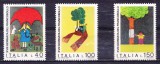 TSV% - ITALIA 1976 MICHEL 1546-1548 MNH/** LUX, Nestampilat