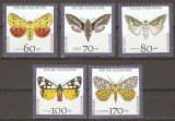 C5288 - RFG 1992 - Fluturi 5v.nestampilate MNH, Nestampilat