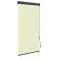 vidaXL Jaluzea tip rulou de exterior, crem, 100 x 250 cm