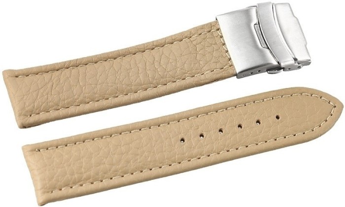 Curea Ceas Piele Naturala Crem 18mm - 24mm WZ435