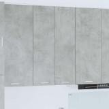 vidaXL Dulap suspendat cu raft Riga Gri din beton 60 x 31 x 100 cm 884357