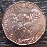 Moneda Austria 5 Euro 2017, 150 Ani Valsul Dunarii, Cupru, Editie Colectie