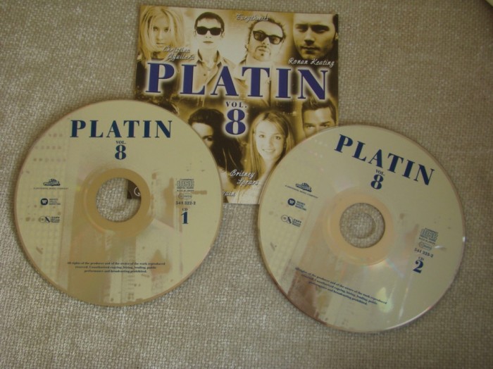 PLATIN 8 - 2 CD Originale Pop 2000