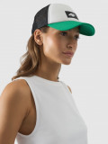 Șapcă cu cozoroc snapback unisex - verde, 4F Sportswear