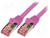 Cablu patch cord, Cat 6, lungime 0.5m, S/FTP, LOGILINK - CQ2029S