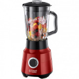 Cumpara ieftin Russell Hobbs Desire Blender 24720-56, 650W, Sticla, 22000 rpm/min, 1.5 l, Cutit cvadruplu, Rosu