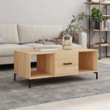 Gossi masuta de cafea, stejar sonoma, 102x50x40 cm, lemn prelucrat