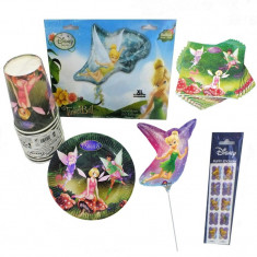 Pachet party Fairies &amp;amp; Tinkerbell, Radar Tinker, set 66 piese foto