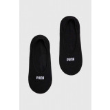 Puma șosete 2-pack femei, culoarea negru, 938383