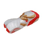 Masinuta dubla DEPOX&reg;, Split Speeders, Samurai Wind, plastic, cu magnet, 9.5 cm, alb