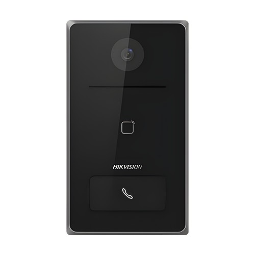 Panou exterior videointerfon TCP/IP, Wi-Fi, 2MP, IR 2.5m, 1 familie, montaj aparent, PoE - HIKVISION DS-KV6133-WME1-Aparent SafetyGuard Surveillance