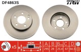 TRW DF4863S Disc frana