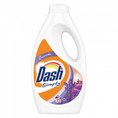 Detergent Lichid Dash Simply Lavanda, 1210ml, 22 Spalari foto