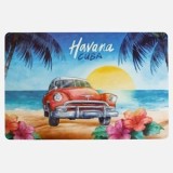Suport farfurii cu model de vară, 43,5x28,5 cm, multicolor, CMCLASS