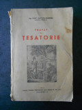 IOSIF IONESCU MUSCEL - TRATAT DE TESATORIE (1948)