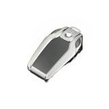 Husa Cheie Inteligenta BMW cu display ( BMW SERIA 7, X5,X6 ), Tpu, Gri Carbon AutoProtect KeyCars