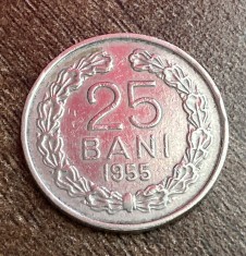 C10 254 - Moneda foarte veche - Romania - 25 bani 1955