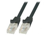 Cablu Patch UTP Cat6 Negru 1.5m, Logilink