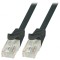 Cablu Patch UTP Cat6 Negru 1.5m