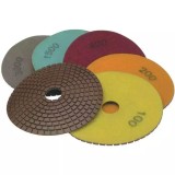 Disc diamantat de lustruit flexibil gr.0800 dia 125mm, Dedra