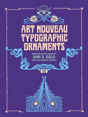 Art Nouveau Typographic Ornaments foto