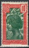 Madagascar (Colonie Franceză) 1930&ndash;1944 - Timbru Definitiv MNH &bdquo;Femeie Malgașă / 10 Cents&rdquo; -KV1