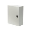Dulap Metalic Total Green 400x300x150mm IP65 cu Contrapanou, Tabla Decapata, Montaj Aparent, Gri