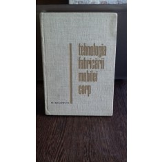 TEHNOLOGIA FABRICARII MOBILEI CORP - M. BALDOVIN