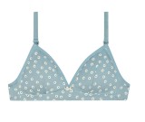 Sutien fara armatura pentru fete DIM Les Pockets, albastru, 80A - OUTLET