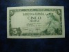 Spania 5 Pesetas 1954 UNC - Bancnota Colecție Stare Excelentă