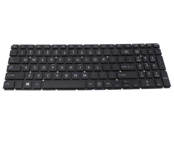Tastatura Toshiba Radius P50W B layout US fara rama enter mic, Radius P50W layout US fara rama enter mic