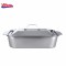 TAVA INOX CU CAPAC 36.5x22x7 CM, ZIRA