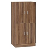 Cumpara ieftin Dulap pantofi Felicity, culoarea nuc 60x32x127cm