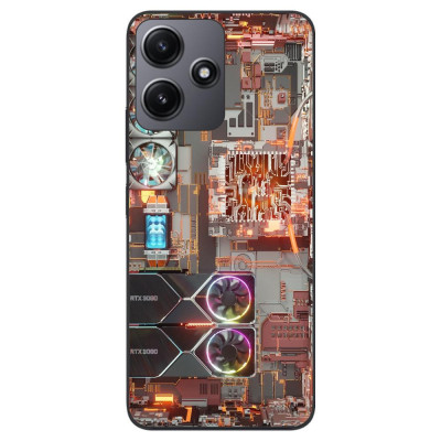 Husa compatibila cu Xiaomi Redmi 12 5G Silicon Gel Tpu Model Motherboard foto