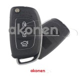 Cumpara ieftin Carcasa Cheie Contact Pentru Hyundai I20 I30, 3 Butoane, Cu Cheie